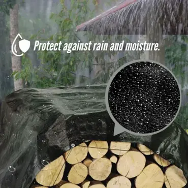 Perfect Cover® Essential Afdekzeil – 2 × 3 m – Zwart – 80 g/m² – Scheurbestendig protect rain. verbo, tuincentrumoutlet.com