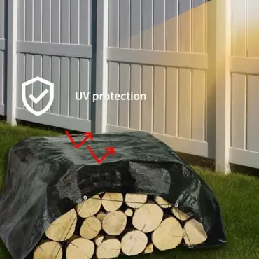Perfect Cover® Essential Afdekzeil – 4 × 6 m – Zwart – 80 g/m² – Scheurbestendig. uv protection verbo, tuincentrumoutlet.com