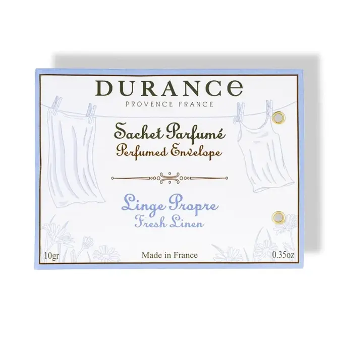 Perfumed Envelope 10gr 0.35 oz Fresh Linen, durance, tuincentrumoutlet.com