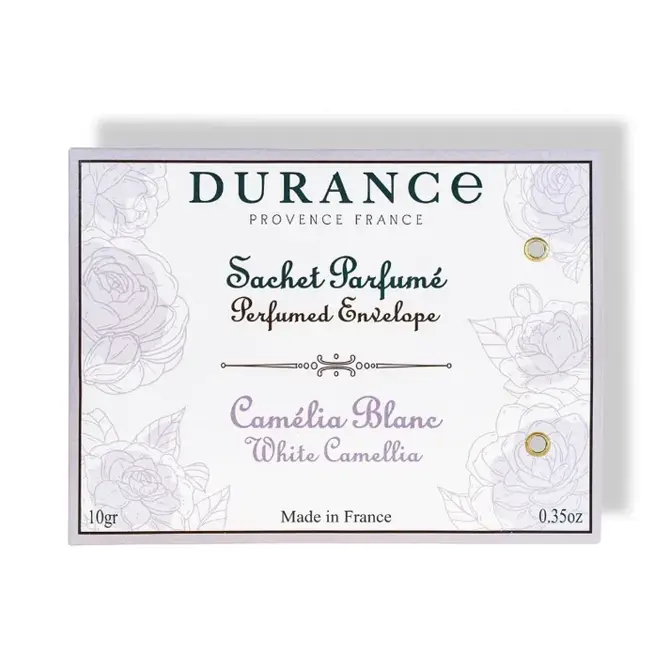Perfumed Envelope 10gr 0.35 oz White Camellia, durance, tuincentrumoutlet.com