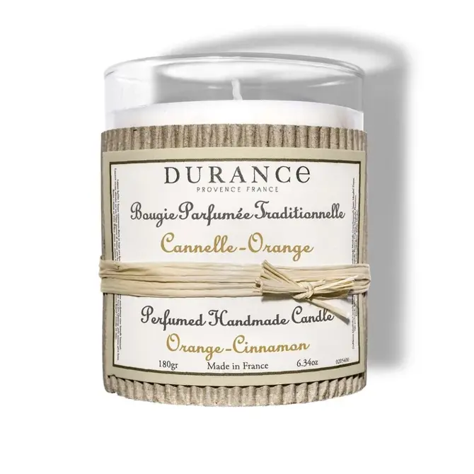 Perfumed Handmade Candle 180 gr 6.34 oz Cinnamon Orange, derance, tuincentrumoutlet.com