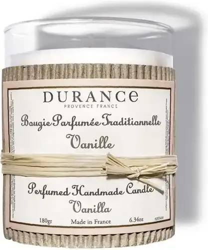 Perfumed Handmade Candle 180 gr 6.34 oz Gourmet Vanilla, durance, tuincentrumoutlet.com