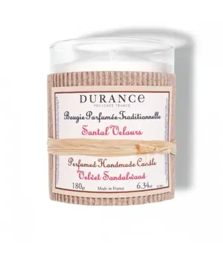 Perfumed handmade Candle 180 gr 6.34 oz Velvet Sandalwood, derance, tuincentrumoutlet.com