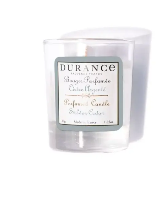 Perfumed Natural Candle Cedarwood 30 gr Durance, durance, tuincentrumoutlet.com