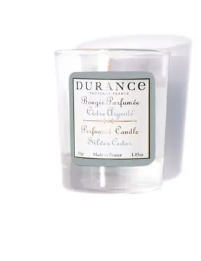Perfumed Natural Candle Cedarwood 30 gr Durance, durance, tuincentrumoutlet.com