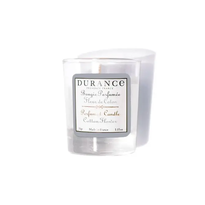 Perfumed Natural Candle Cotton Blossom 30 gr Durance, durance, tuincentrumoutlet.com