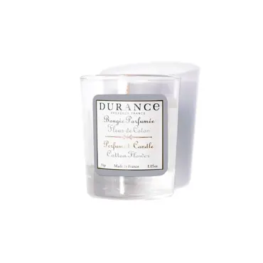 Perfumed Natural Candle Cotton Blossom 30 gr Durance, durance, tuincentrumoutlet.com