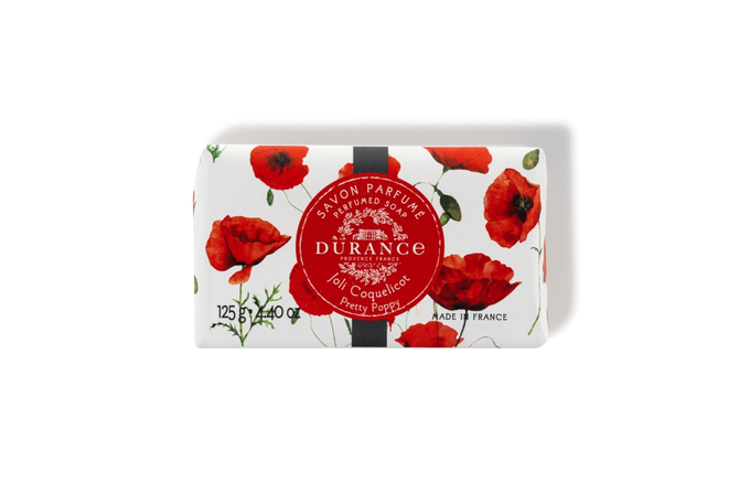 PerfumedSoapPrettyPoppy125grVooraanzicht1