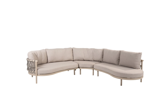 Piacenza loungeset 2-delig latte, 4 Seasons Outdoor, tuincentrumoutlet.com