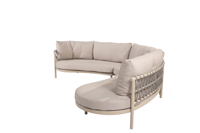 Piacenza loungeset 2-delig latte zij, 4 Seasons Outdoor, tuincentrumoutlet.com