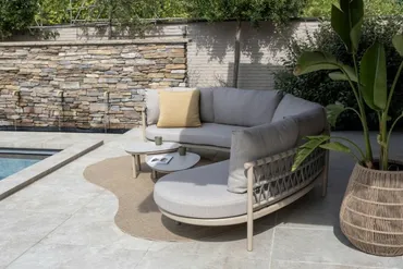 Piacenza loungeset 2-delig latte - afbeelding 5