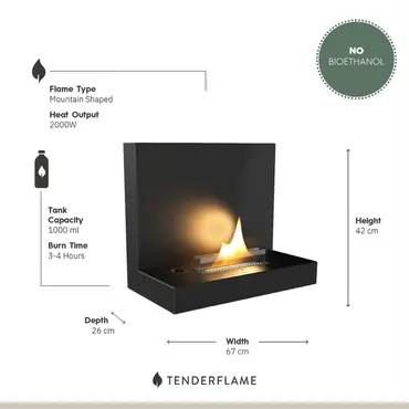 Piano Black informatie, Tenderflame, tuincentrumoutlet.com