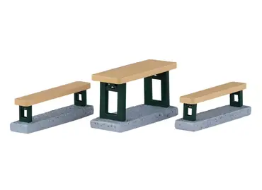Picnic benches  set of 3