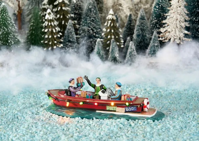 Pieten on sloop l19b7.5h6cm bo sfeer, Luville Efteling, tuincentrumoutlet.com