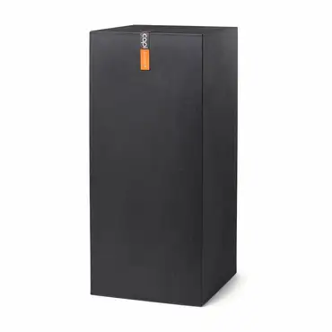 Pillar Smooth NL 36x36x79 black, Capi Europe, tuincentrumoutlet