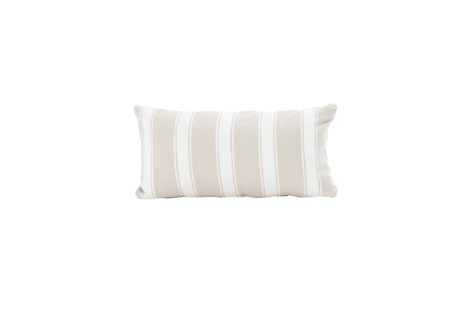 Pillow 30 x 60 cm Boucle stripe Cream, 4SO, tuincentrumoutlet.com