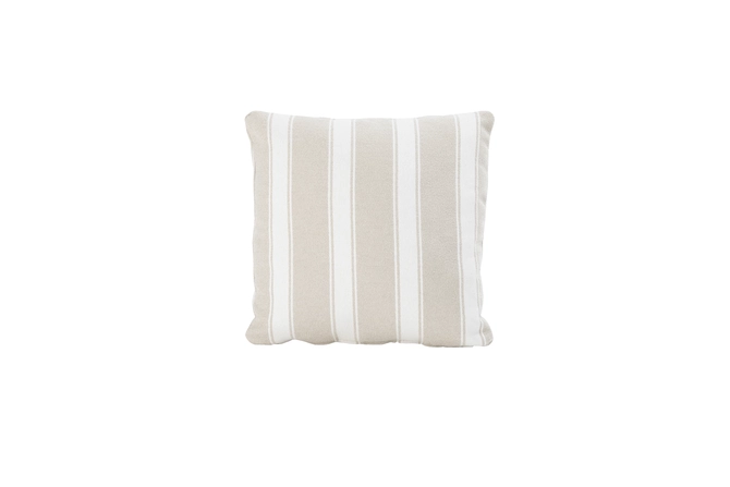 Pillow 50 x 50 cm Boucle stripe Cream, 4SO, tuincentrumoutlet.com