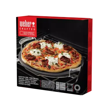 Weber Crafted Geglazuurde Pizzasteen verpakking, Weber, bbqkopen