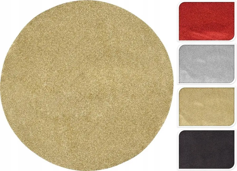 PLACEMAT GLITTER DIA 33CM 4ASS Tuincentrum Outlet