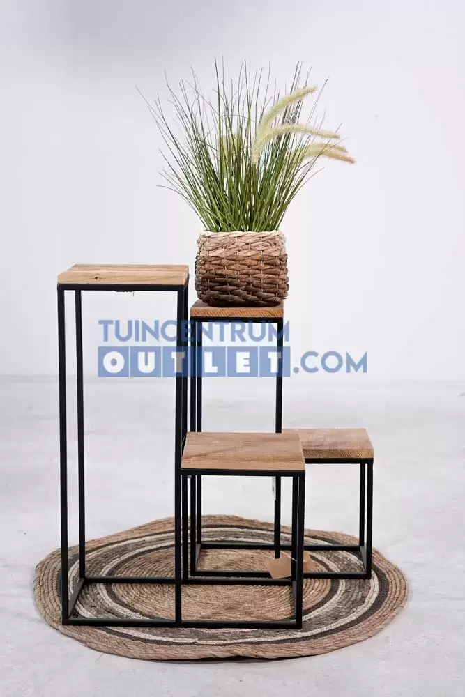 - metaal/hout set 2 - Outlet