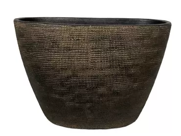 Planter Ovaal tokio l52b17h37cm goud www.tuincentrumoutlet.com