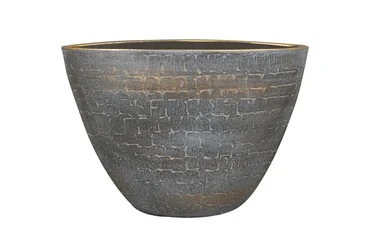 Planter renzo l33b16h25 shiny grey, Ter Steege, tuincentrumoutlet.com