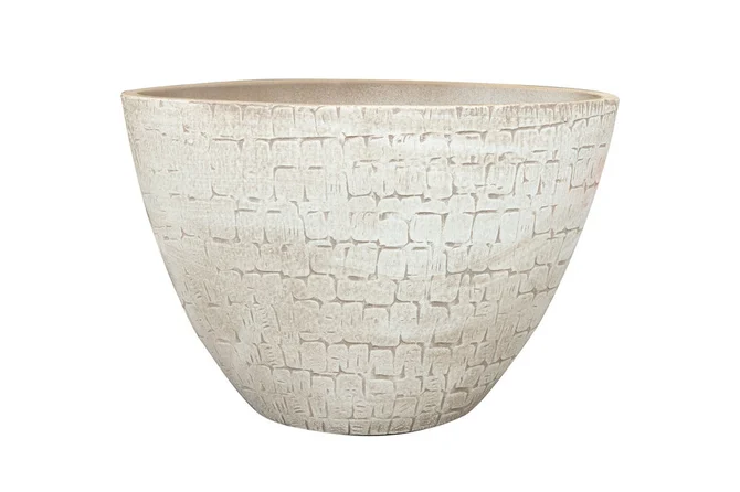 Planter renzo l33b16h25cm zand, Ter Steege, tuincentrumoutlet.com