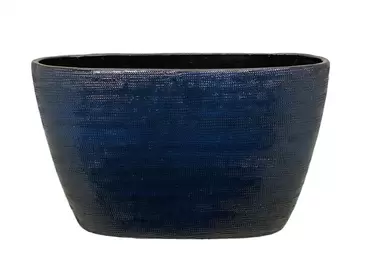 Planter Tokio ovaal 52 - blauw