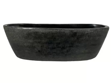 Planter tokio ovaal l40b14h12cm groen