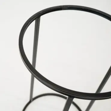 Planttafel d43h75cm - zwart - afbeelding 2