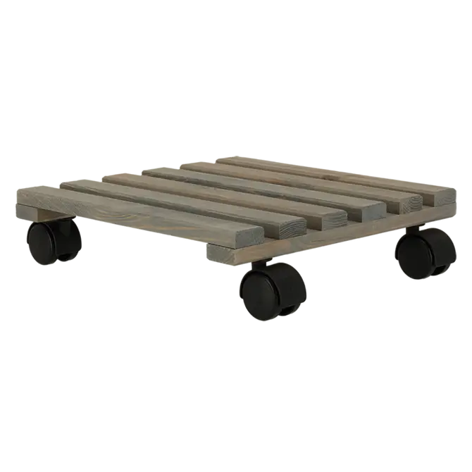 Planttrolley vierkant l29b29h8cm, Esschert Design, tuincentrumoutlet