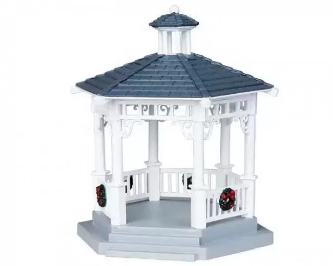 Plastic gazebo with decorations www.tuincentrumoutlet.com