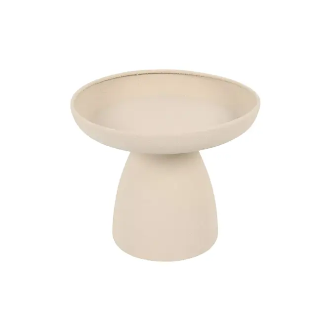 Plateau saris 20x20x17cm creme