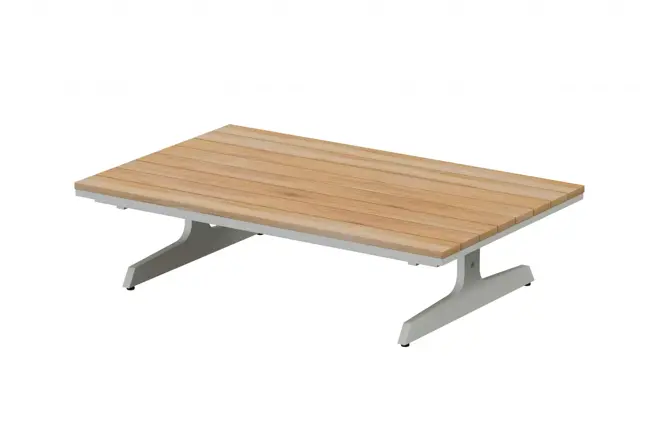 Play coffee table teak 120 x 75 x 30 cm. www.tuinmeubels.nl