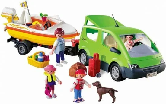 Playmobil gezinswagen-boot-4144 - afbeelding 3