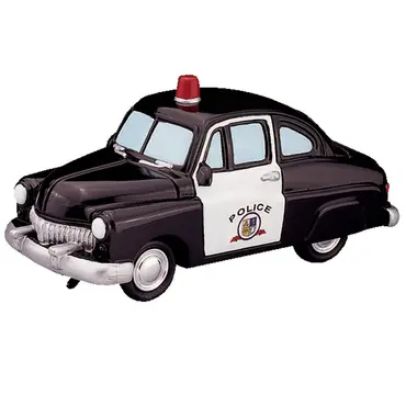 Police squad car, Lemax Europe, tuincentrumoutlet