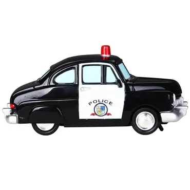 Police squad car zij, Lemax Europe, tuincentrumoutlet