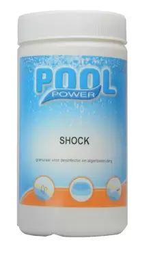 Pool power shock 55g 1kg, Pool Power, tuincentrumoutlet