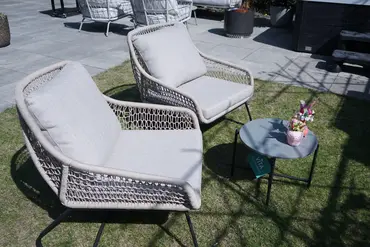 Portofino lounge set van 3 bruin, Vita, tuincentrumoutlet.com