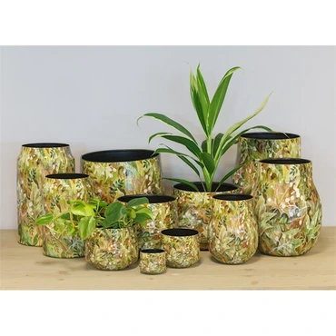 Pot amalfi metaal seriefoto, Floran, tuincentrumoutlet.com