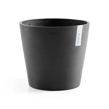 Pot amsterdam d25cm donkergrijs, Ecopots, tuincentrumoutlet.com