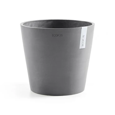 Pot amsterdam d25cm grijs, Ecopots, tuincentrumoutlet.com