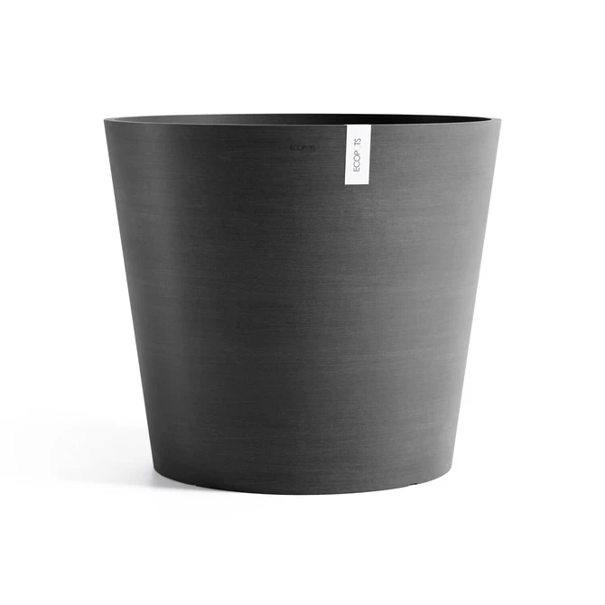 Pot amsterdam d70cm donkergrijs, Ecopots, tuincentrumoutlet.com
