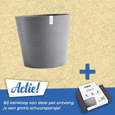 Pot amsterdam d70cm grijs