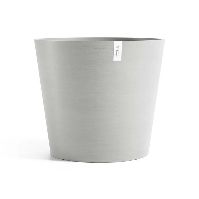 Pot amsterdam d70cm witgrijs, Ecopots, tuincentrumoutlet.com