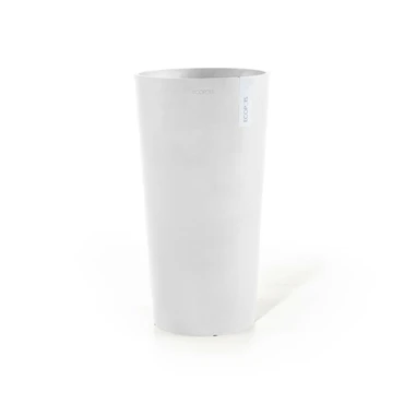 Pot amsterdam high h76cm puur wit, Ecopots, tuincentrumoutlet.com