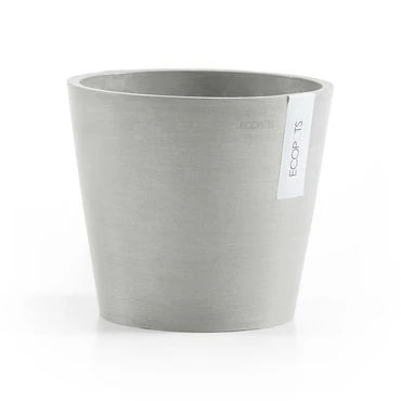 Pot amsterdam witgrijs d20h18cm, Ecopots, Tuincentrumoutlet