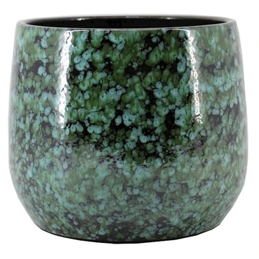 Pot bejo d16.5h13cm groen - afbeelding 2