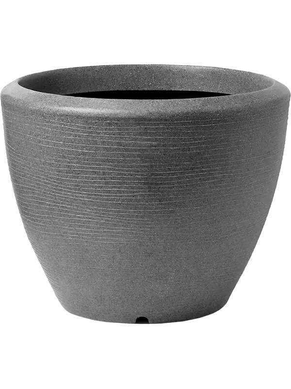 Pot bol granite Arc d114h90cm antraciet afbeelding