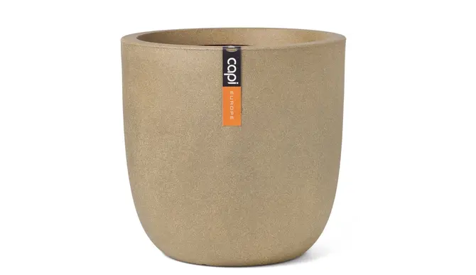Pot bol smooth nl d54h52cm beige, Capi Europe, tuincentrumoutlet.com